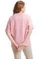 Shop Women's Pink Maniac Duo Graphic Printed Oversized T-shirt-Full