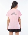 Shop Women's Pink Master Graphic Printed Boyfriend T-shirt-Design