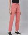 Shop Women's Pink Mom Fit Jeans-Design