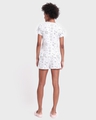 Shop Women's White T-Shirt & Shorts Set-Full