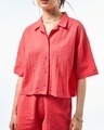 Shop Women's Pink Oversized Co-ordinates