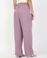 Shop Women's Mauve Oversized Korean Pants-Design