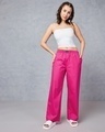 Shop Women's Pink Oversized Pyjamas-Full
