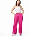 Shop Women's Pink Oversized Pyjamas-Full