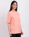 Shop Women's Pink Oversized T-shirt-Design