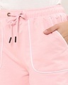 Shop Women's Pink Patch Pocket Shorts