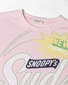 Shop Women's Pink Peanuts Suds Graphic Printed Oversized T-shirt