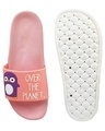 Shop Women's Pink Planet Slippers & Flip Flops