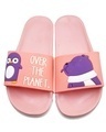 Shop Women's Pink Planet Slippers & Flip Flops