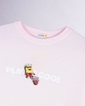 Shop Women's Pink Play It Cool Graphic Printed Oversized T-shirt