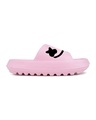 Shop Women's Pink Printed Sliders