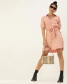 Shop Women's Pink Rayon Dress-Design