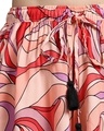 Shop Women's Pink & Red All Over Printed Loose Comfort Fit Skorts