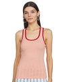 Shop Pack of 2 Women's Pink & Red Tank Top-Full