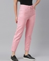Shop Women's Pink Relaxed Fit Jeans-Design