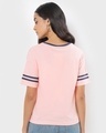 Shop Women's Pink Relaxed Fit T-shirt-Design