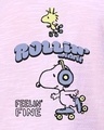 Shop Women's Pink Rollin Withit Graphic Printed Oversized T-shirt