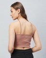 Shop Women's Dusty Pink Ruffled Short Top-Full