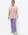 Shop Women's Pink Sarcasm Bites Graphic Printed Boyfriend T-shirt-Design