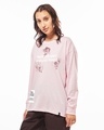 Shop Women's Pink Save the Day Graphic Printed Oversized T-shirt-Design