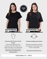 Shop Women's Pink Sea u Never Graphic Printed Oversized T-shirt-Full