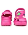 Shop Women's Pink Self Design Clogs