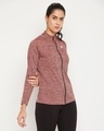 Shop Women's Pink Self Designed Jacket-Design