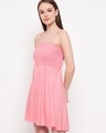 Shop Women's Pink Short Dress-Design