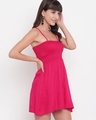Shop Women's Pink Short Dress-Design