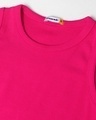 Shop Women's Pink Slim Fit Ribbed Crop Top