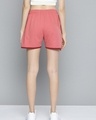 Shop Women's Pink Slim Fit Shorts-Full