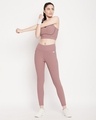Shop Women's Pink Slim Fit Tights