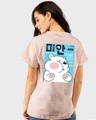 Shop Women's Pink Starboi Graphic Printed Boyfriend T-shirt-Design