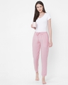 Shop Women's Pink Striped Lounge Pants