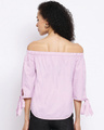 Shop Women's Pink Striped Top-Full