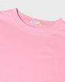 Shop Women's Pink Sunny Moooood Graphic Printed Oversized T-shirt
