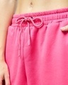 Shop Women's Pink Super Loose Fit Joggers