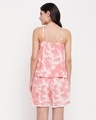 Shop Women's Pink Tie & Dye Nightsuit-Full