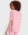Shop Women's Pink Tie & Dye Plus Size Oversized T-shirt-Design
