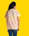 Shop Women's Pink Tie & Dye Loose Comfort Fit T-shirt-Design