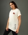 Shop Women's Gardenia Tom Graphic Printed Boyfriend T-shirt-Design