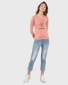 Shop Women's Pink Tweety Origami Graphic Printed 3/4th Sleeve T-shirt-Design