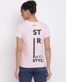 Shop Women's Pink Typography T-shirt-Design