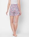 Shop Pack of 2 Women's Pink & White All Over Floral Printed Lounge Shorts