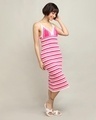 Shop Women's Pink & White Dress-Design