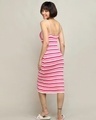 Shop Women's Pink & White Dress-Full