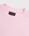 Shop Women's Pink Who Needs People Typography Oversized Sweatshirt