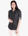 Shop Women's Plain Casual Shirt-Front