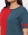 Shop Women's Plus Size Color Block T-shirt