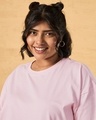 Shop Women's Pink Oversized Plus Size T-shirt